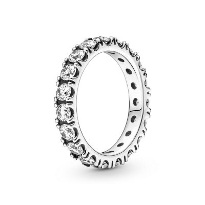 190050C01-54 Sprankelende Rij Eternity Ring