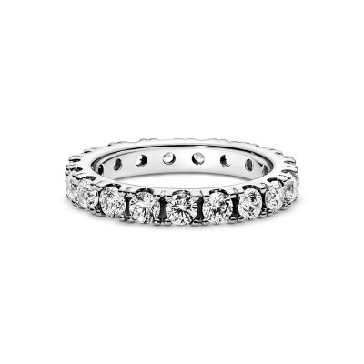 190050C01-54 Sprankelende Rij Eternity Ring