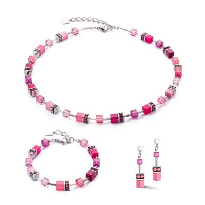 Coeur de Lion Collier Viva Magenta