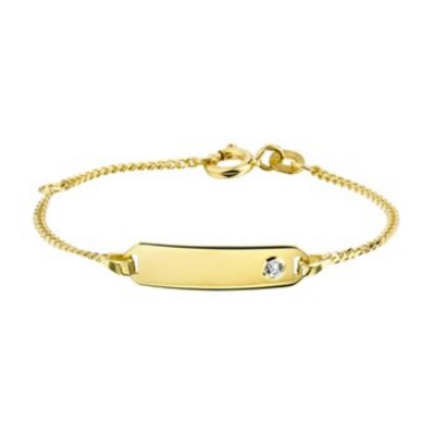 Anny's Huiscollectie Plaat Armband 4016933 Graveerbaar