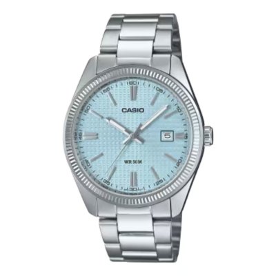 CASIO Analoog Horloge Light Blue MTP-1302PE-2AVEF