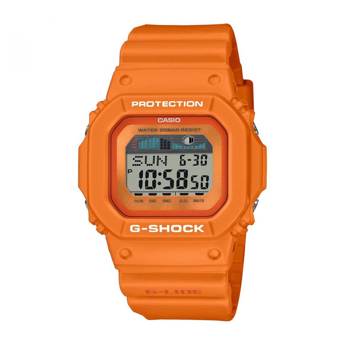 zand Commissie Dag G-Shock horloge, oranje mod3151 / Anny van Buul Juweliers Horloges