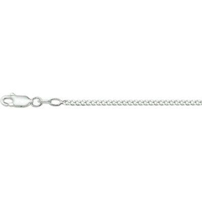 Zilveren collier gourmette 4-zijdes geslepen 2,0 mm