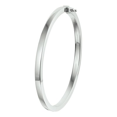 Bangle vlak scharnier massief 4,0 mm