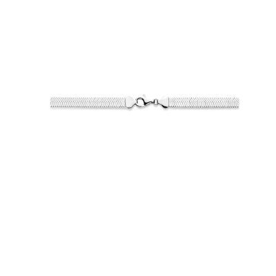 Collier slang plat 8,5 mm 43 cm