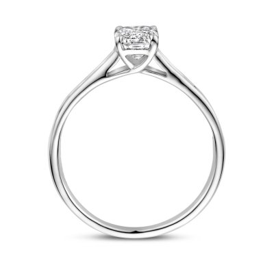 Ring lab grown diamant 1.19ct h si