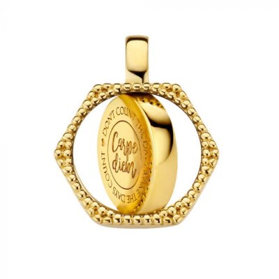 Mi Moneda Vintage Hudson Pendant Gold Plated