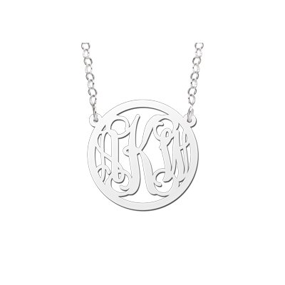 Monogram ketting met je letter 