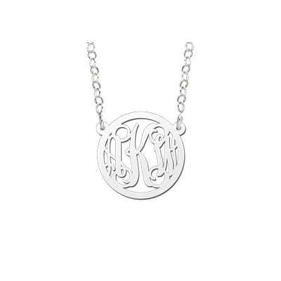 Monogram ketting met je letters 