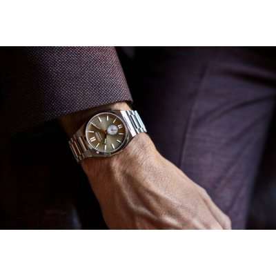 Citizen sapphire staal bruin