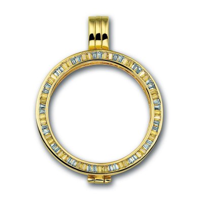 Mi Moneda Pendant Grace Gold Plated L