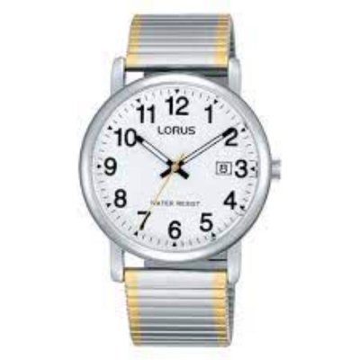 stalen horloge w3 rekband bicolor