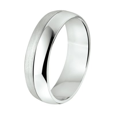 Ring a205 - 6 mm - zonder cz