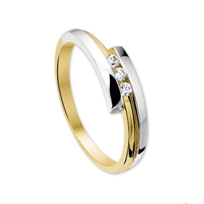 RING GOUD ZIRKONIA