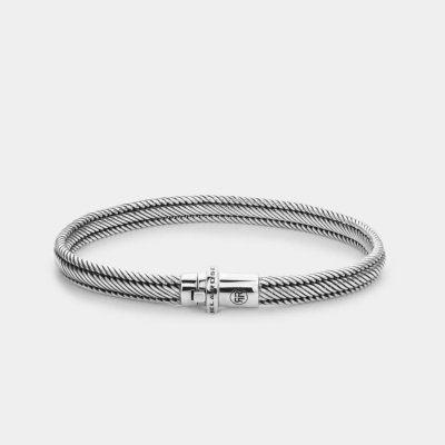 Rebel & Rose Zilver dementer small armband maat M