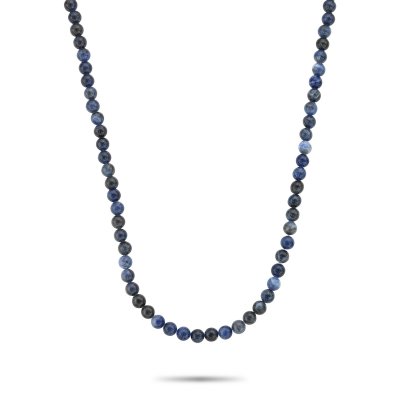 Necklace Midnight Blue - 6mm (55cm)