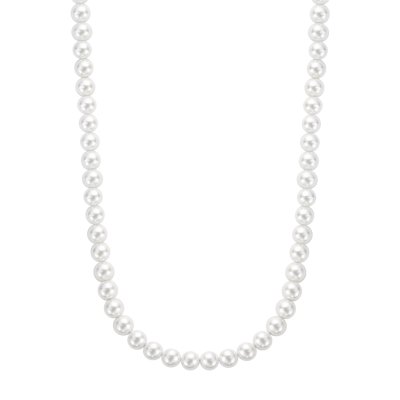 Necklace Pearl Gem Gold 8mm (40cm)