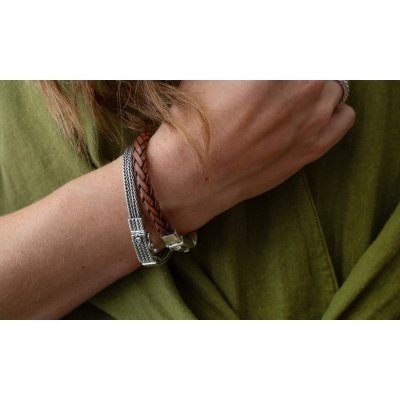 Silk armband | Fox | 766BRN19