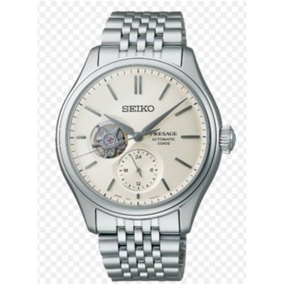 Seiko Presage Classic Series 'Shiro-iro' Open Heart - SPB469J1