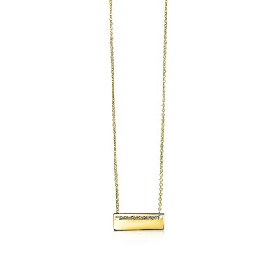 Zinzi Collier 14 KRT Goud ZGC112