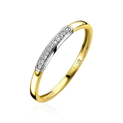 Zinzi Gold Ring ZGR148-54