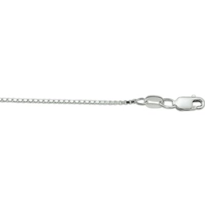 Zilveren collier venetiaans 1,3 mm